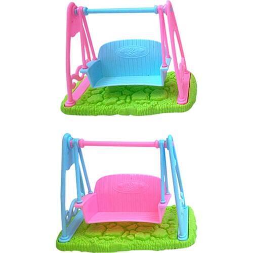 Mini Dolls Swing Toys For Children Size 5.3in*3.9in*3in Dolls Simulation Swing Toys Baby Dolls Accessories Best Gift For Girls