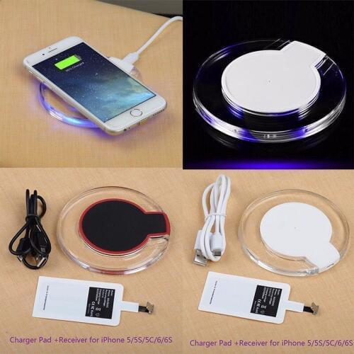 Mobile phone wireless charger + wireless receiver for iphone11pro max XR 8plus Samsung Huawei Xiaomi mobile phone charger
