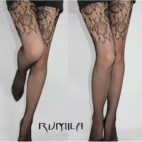 Fashion Womens Lady Girls Black Sexy Fishnet Pattern Jacquard Stockings Pantyhose Tights skull Woman 1pcs dww39