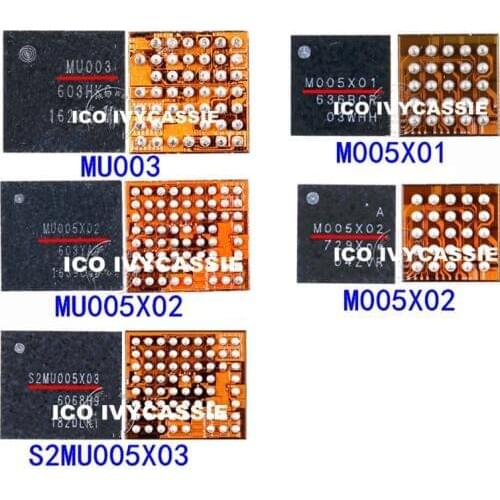 MU005X02 MU005X01-2 MU005X03 MU003 M005X02/01 MU005X S2MU005X03 S2MU004X-C For Samsung J710F G610 G532 A520 Power Charger IC