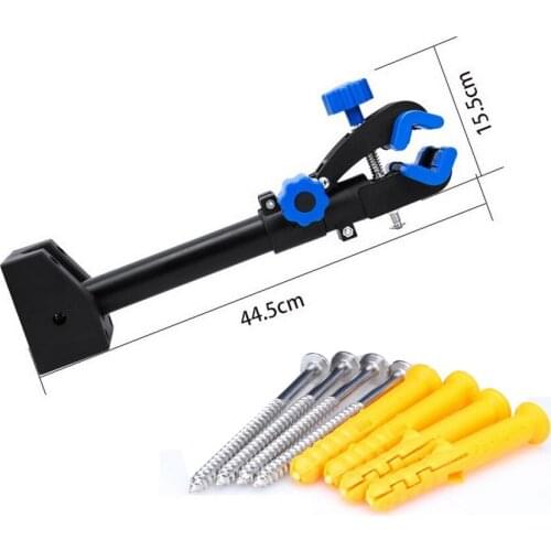 Wall Mount Heavy Duty Bicycle Maintenance Mechanic Repair Cycling Folding Clamp MTB Wall Mount Repair Stand 20KG Load Durable