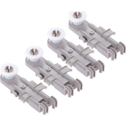 4pcs/set Dishwasher New Upper Dishrack Wheels WP826874 Replacement of Original Parts Good Match Durability Stable High Quality
