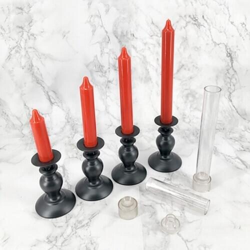 Multi Size Pointed Socket Candle Plastic Mould DIY Hand Making Craft Supplies