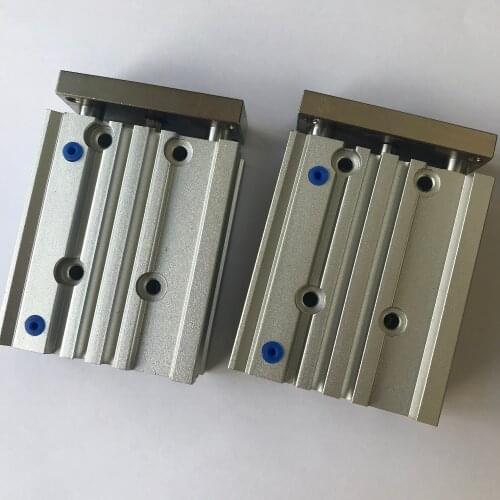 Bore size 40mm*30mm stroke MGP three shaft cylinder with magnet and slide bearing