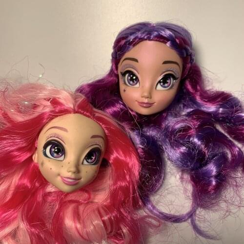 Rare Cute Fashion Girl Doll Head Doll Parts Princess Doll Head DIY Collection Girl Birthday Gift