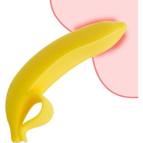 Banana Dildo Handle Realistic Penis Silicone Dildo Sex Toys for Women Vagina Massage Female Masturbator Anal Plug