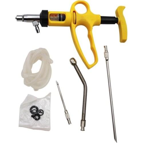 Veterinary 5ml Automatic Continuous Dosing Device Feeder Cow Tool Pig Chicken Sheep FARM FEEDER Cattle Vaccine Drinker 2021 New