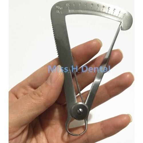 High quality Dental Gauge Caliper Dental Caliper for Metal / Wax Dental Lab