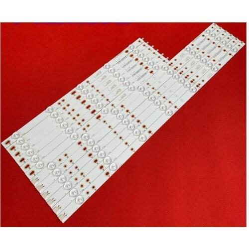 1 set=12 pcs LED Strips for Phi lips 50pug6102 Le50u7970 AOC Le50s5970 12leds new