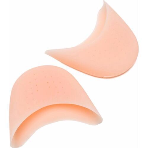 1 Pair Silicone Gel Toe Caps Soft Ballet Pointe Dance Athlete Shoe Pads Breathable Universal Pads Foot Care drop shipping