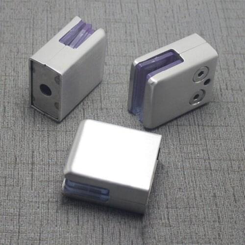 1 Piece Stainless Steel Medium Stainless Steel Sandwich Panel Glass Clip Medium Fixed Support Square Fish Mouth Clip Laminated