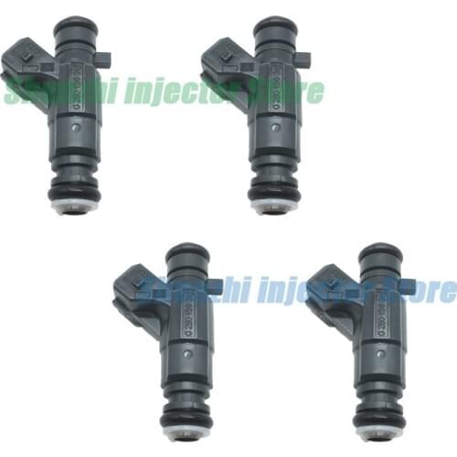 4PCS Fuel Injector Nozzle For x5 x6 rancher z6 zforce z6-ex 500 600 2011 2012 2013 OEM:0280156319