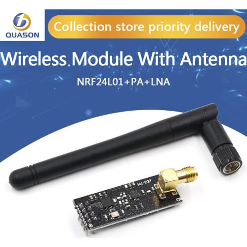 NRF24L01+PA+LNA Wireless Module with Antenna 1000 Meters Long Distance FZ0410 We are the manufacturer