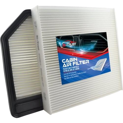 Bi-Trust Combo Set Engine & Carbon Cabin Air Filter for Honda Civic L4 1.8L 2006-2011 80292-SDA-A01