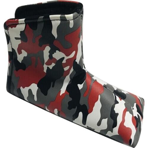 PU Leather Golf Blade Putter Headcover Head Covers Guard Sleeve Accessories