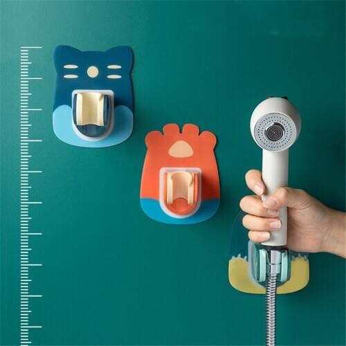 Shower Head Holder Bracket Strong Sucker-in Rain Shower Support Base Adjustable Strong Sucker Bracket Hold