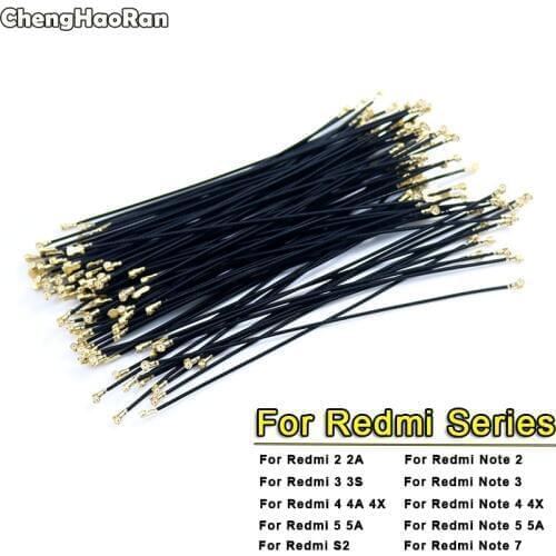 ChengHaoRan For XiaoMi Redmi Note 7 6 5 4 3 Pro 6A 5A 4A 4X 3 3S 2 2A 1 Plus S2 Global Wifi Antenna Connector Signal Flex Cable