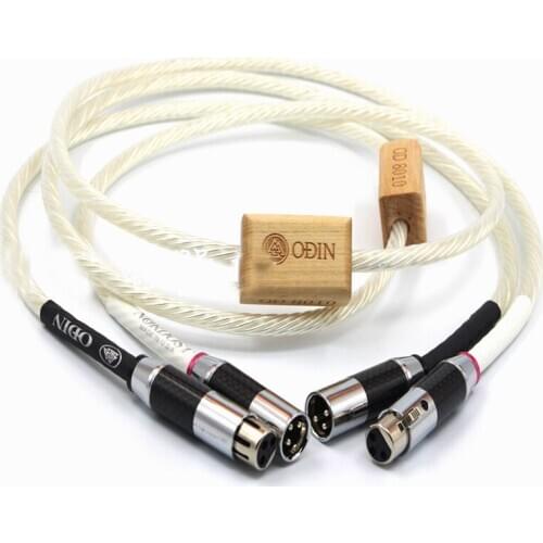 Hifi Odin Reference interconnects Audio Cable With Carbon Fiber XLR Balanced Female To Male Hifi Cable