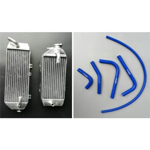 L&R Aluminum Radiator & Silicone Hose For KAWASAKI KX250F KX 250 F KXF250 2017 2018 17 18 Hot Selling