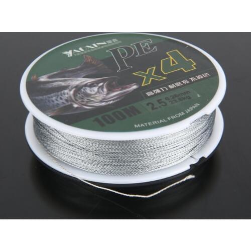 100M/109 Yard Fishing Line 4 Braided PE Anti-bite Anti-winding Freshwater Saltwater Wire Outdoor fishing Accessories