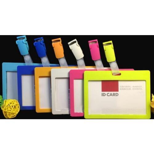 10 Sets plastic card holder with clips