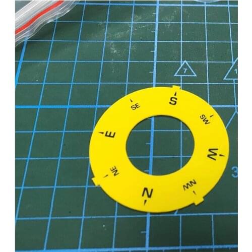 For Porsche Cayenne Macna718 Center Compass Instrument Panel Sticker