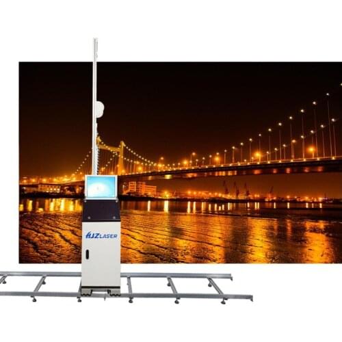 CMYK+W double head wall printing machine