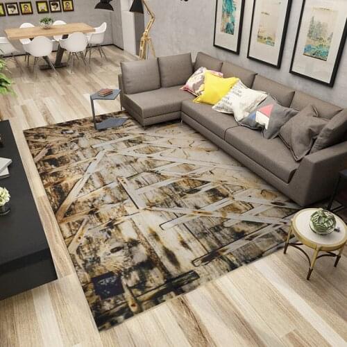 Modern minimalist geometric print carpets for Living room coffee table bedroom bedside Antiskid carpet Can Custom Size LOGO Rugs