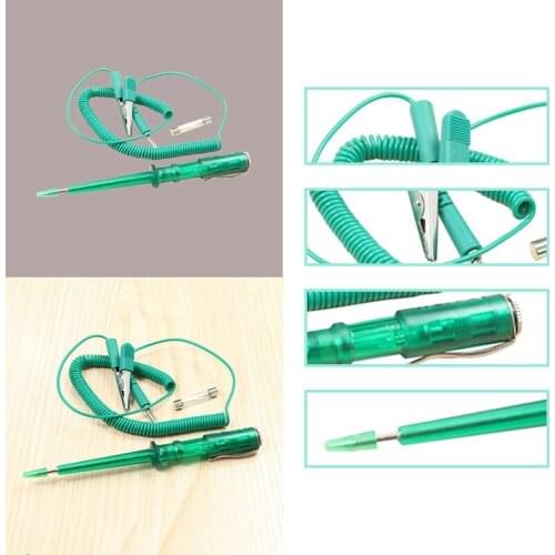 Universal Car Lamp Auto Motorcycle Truck Ship Voltage Tester DC 6-24V Test Pencil Probe Car Fuse Tools Voltage Test Pen Detector