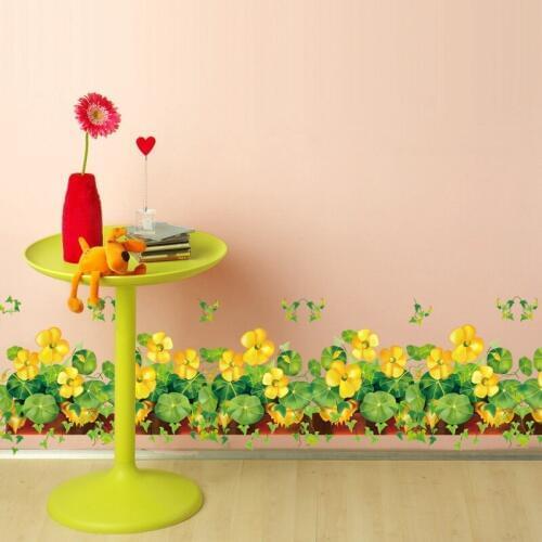 YOUMAN 1 Set/Pack DIY Wallpaper Border Wallpaper Wall Paper 3d Vinyl Wallpaper Removable Decoration Decals Kitchen Wall Decor