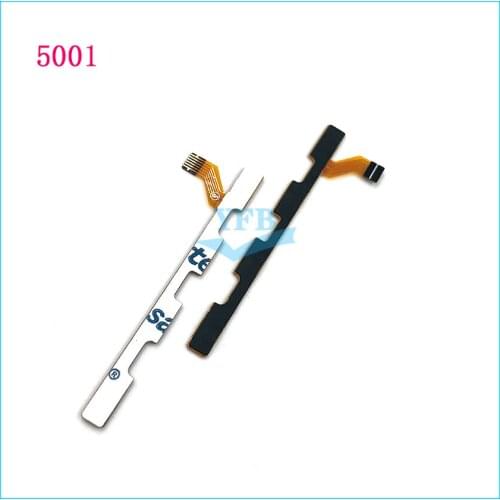 10pcs For Alcatel 1V 2019 5001 5001D 5001A SE 2020 Power On Off Volume Switch Side Button Key Flex Cable