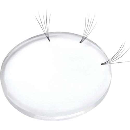 10 PCS/Lot Mini Silicone Store Pads Thicker Individual Eyelashes Holder Temporary Deposit Handmade Blooming Camellia Lashes