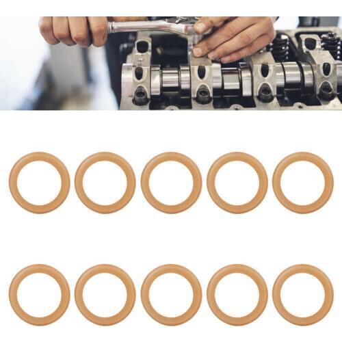 10Pcs Rubber Piston Ring Insulated Cylinder Rubber Ring Pump Accessories For 1100W Oil Free Silent Air Compressor Accessories