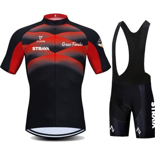 2021 Pro Team STRAVA Cycling Jersey 20D Bib Set Bicycle Ropa Ciclism Short Mens Bicycle Clothing Maillot Culotte Ciclismo