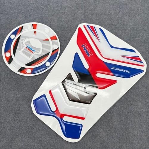 3D Motorcycle Tank Pad Decal Protector Stickers for Honda CBR VFR CB NSR VTR CBF CBX 125 250 400 600 900 1000 CBR1100XX