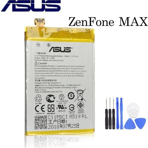 ASUS Original Replacement Phone Battery C11P1424 3000mAh for Asus ZenFone 2 ZE551ML ZE550ML Z00AD Z00ADB Z00A Z008D Free Tools