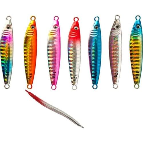 Chamfer Sequin Fishing Lure Crank Bait with Treble Hook Freshwater Saltwater Fishing Tool HA