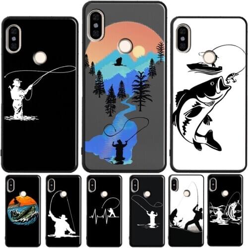 Fishing Fisherman Case For Xiaomi Redmi Note 8T 9S 7 8 9 Pro Coque For Redmi K30 Ultra 10X 9 9A 9C 8 8A 7 7A