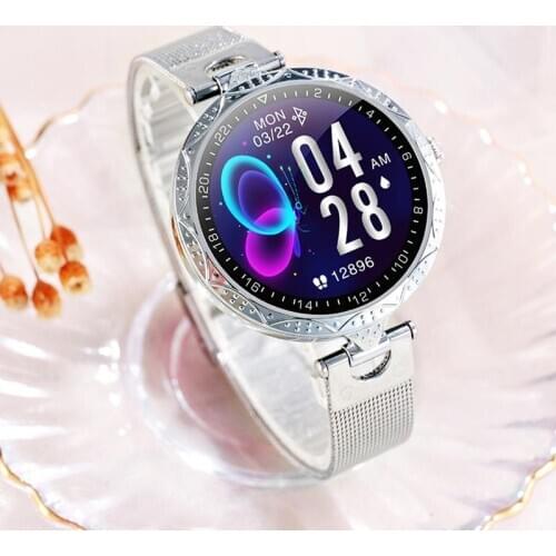 CORXY AK22 Smart Watch 1.09 inch HD Full Touch IP68 waterproof Fitness Tracker Clock Smart Watches Android Watch For Women 2021