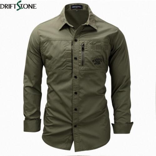 DRIFTSTONE Men's Dress Shirts