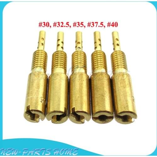 Carburetor Pilot Slow Jets #30-32.5-35-37.5-40 For Mikuni HS40, HSR42/45/48, RS34-RS40 and TM33, TM36 and TM40