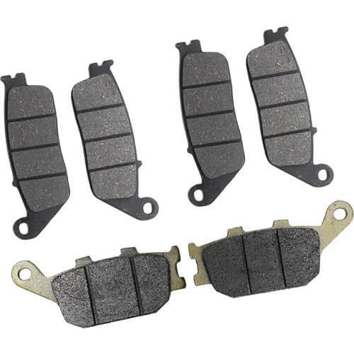 Front & Rear Brake Pad Set For CB 600 FY/F1-F6 Hornet (2000-2006) For CB 600 F2Y/F21/F22 Hornet S (2000-2004)
