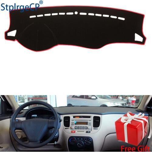 For Kia RIO 2005 2006 2007 dashboard mat Protective pad Shade Cushion Pad interior sticker car styling accessories
