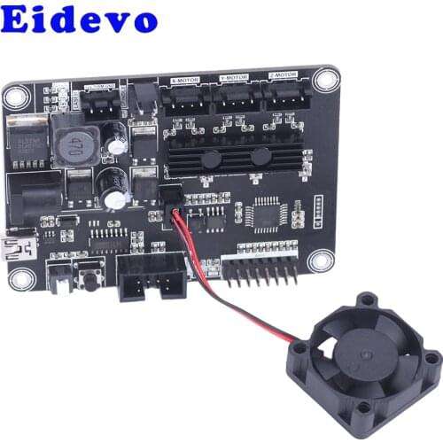 GRBL 1.1f Firmware CNC Wood Router Controller 3-Axis Control Board With Case and fan PWM TTL Laser Engraver Control Panel