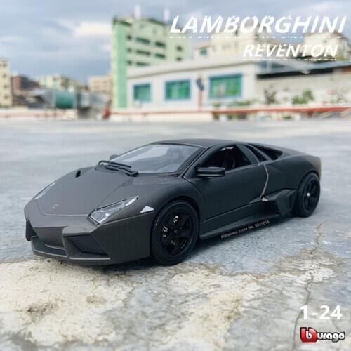 Bburago 1:24 Lamborghini model high imitation die casting metal children toy boyfriend gift simulation alloy car collection