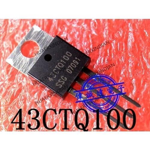 1Pieces new Original VS-43CTQ100PBF 43CTQ100 TO-220 In stock real picture