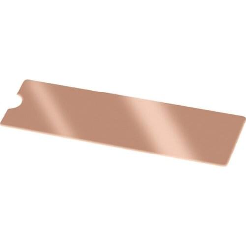 Cooling Copper Sheet M.2 Heatsink NVME Heat Sink M.2 2280 Thermal Conductivity Silicone Wafer Cooling Fan Cooler QXNF