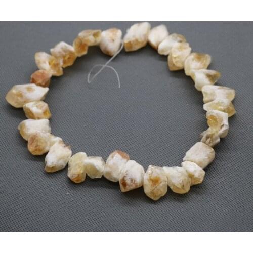 Wholsesale Price Freedhip Yellow Crystal Quartz Top Drilled Point Pendants,Rock Quartz Crystal Women Jewelry Making Beads