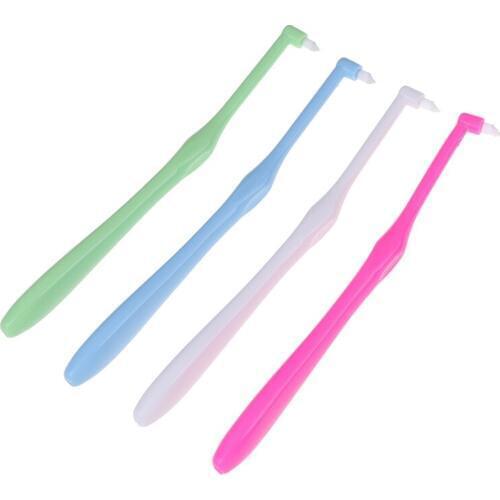 Hot 1Pcs Orthodontic Toothbrush Small Head Soft Hair Correction Teeth Braces Dental Floss Oral hygiene Tooth Care