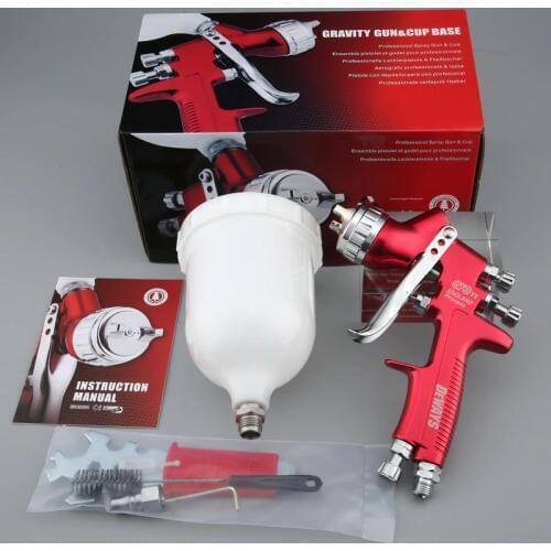 Wholesale and retail professional spray gun HVLP car paint gun painted car spray paint air spray nozzle air spray gun
